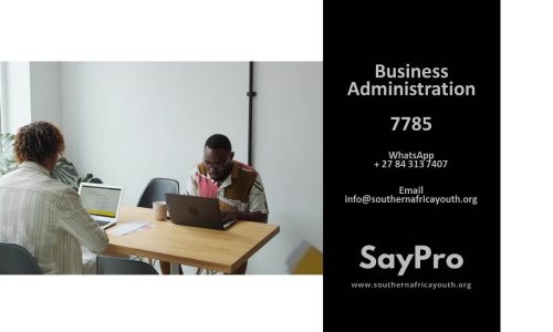 SayPro Training Course in Business Administration 7785