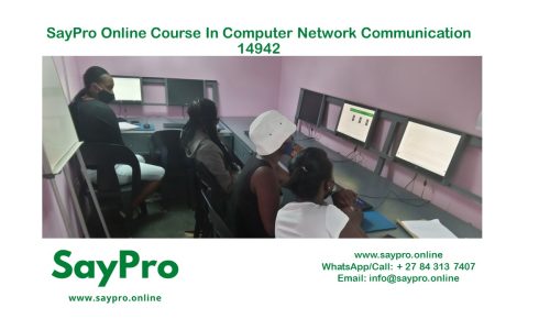 SayPro Course SAQA 14942 Demonstrate an understanding of computer network communication NQF Level 04 Credits 09